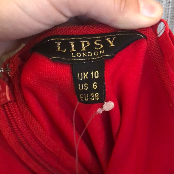 Lipsy Dresses & Skirts - Lipsy London Red bodycon dress